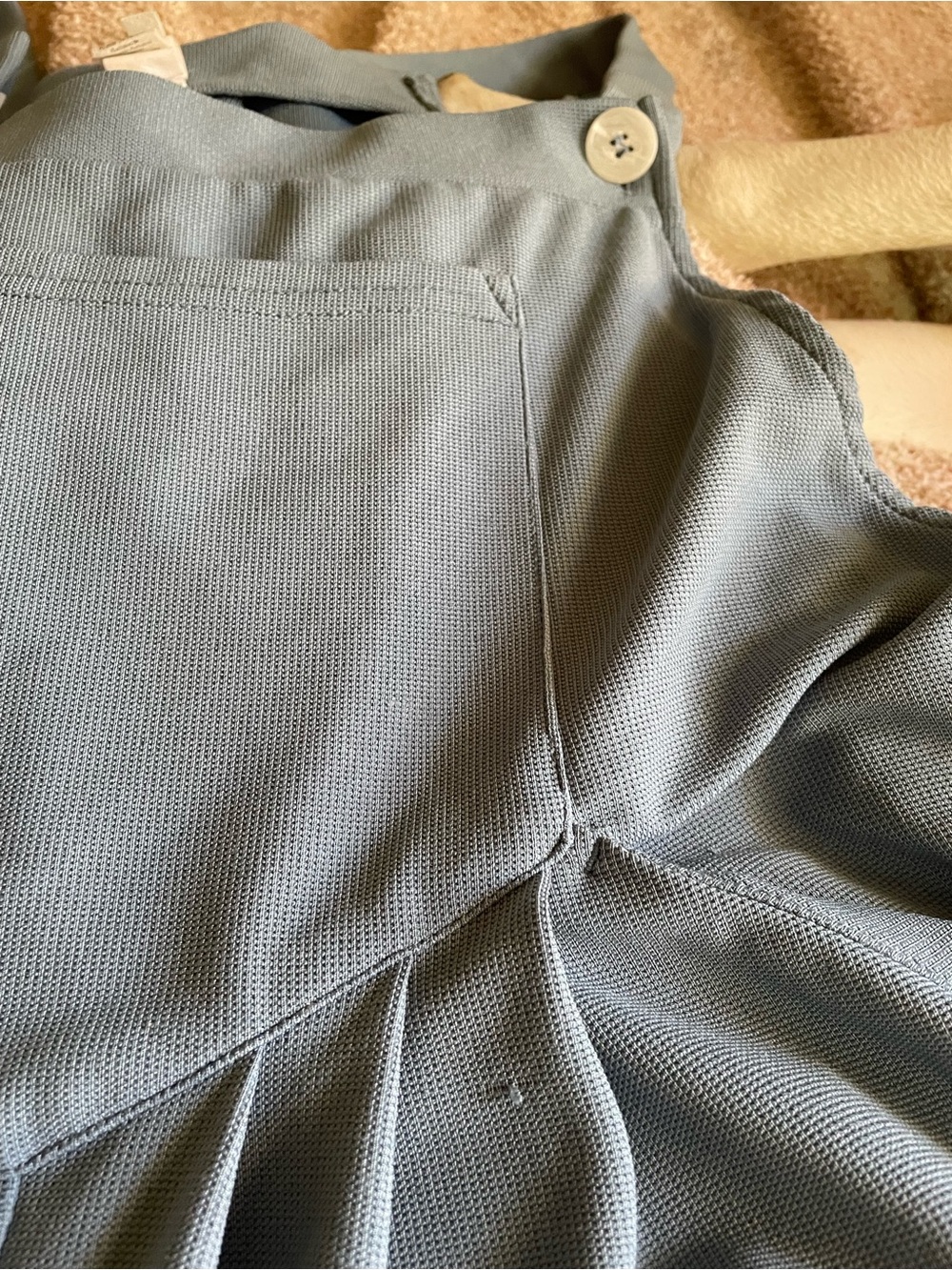 HALARA Dusty Blue Wide-Leg Overall Jumpsuit - Picture 2 of 3